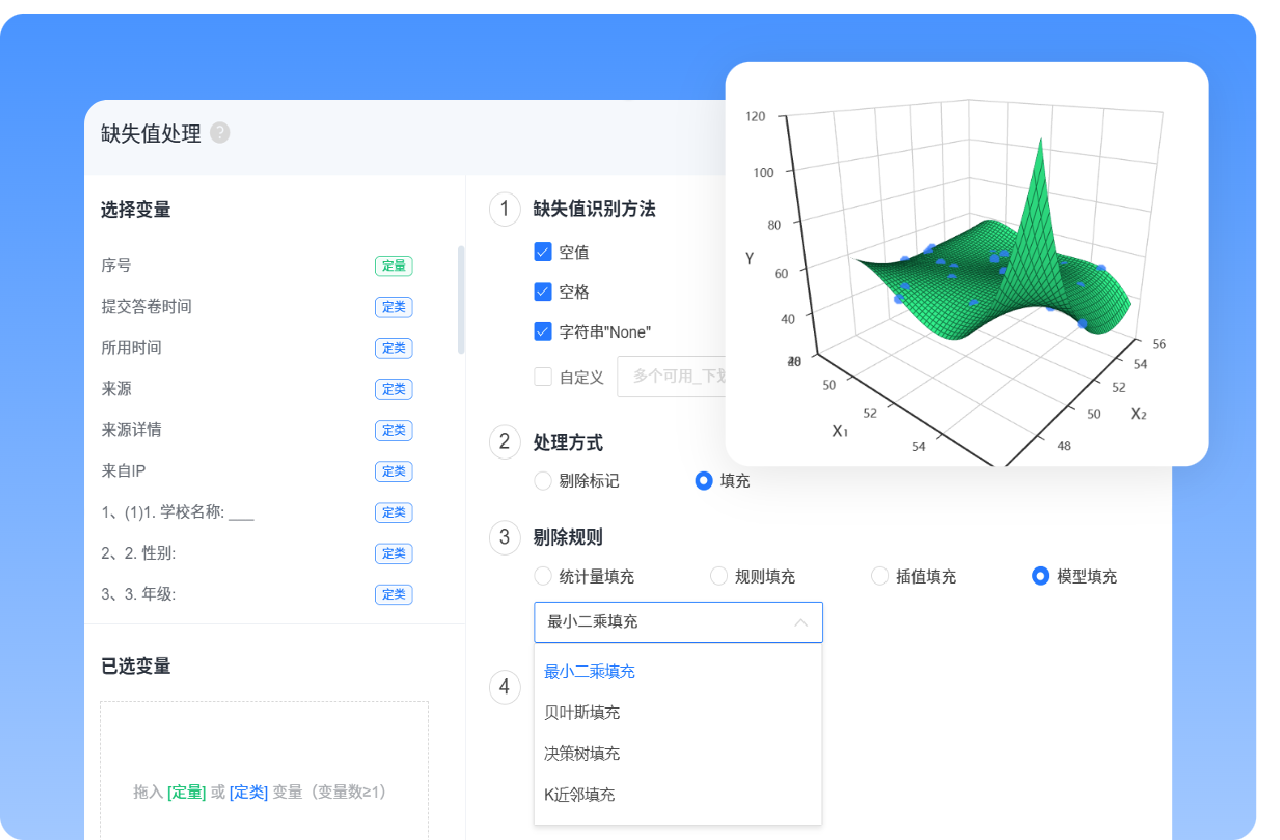 数据处理与基本统计-改进现有数据平台，嵌入统计模型与可视化分析功能。赋予平台更强的数据洞察能力，从容应对复杂业务场景，助力深度决策。